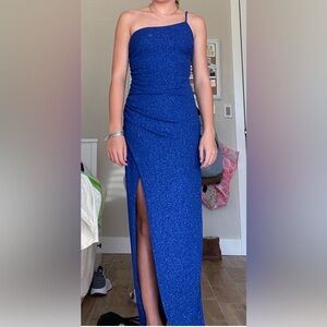 Royal blue sparkly windsor dress with tags